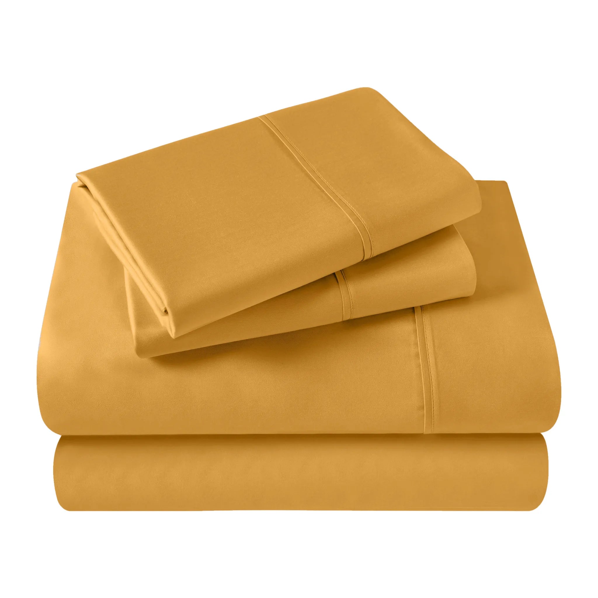 400 Thread Count Egyptian Cotton Sateen Bed Sheet Set - Egyptian Cotton Sheet Set by Superior Brand