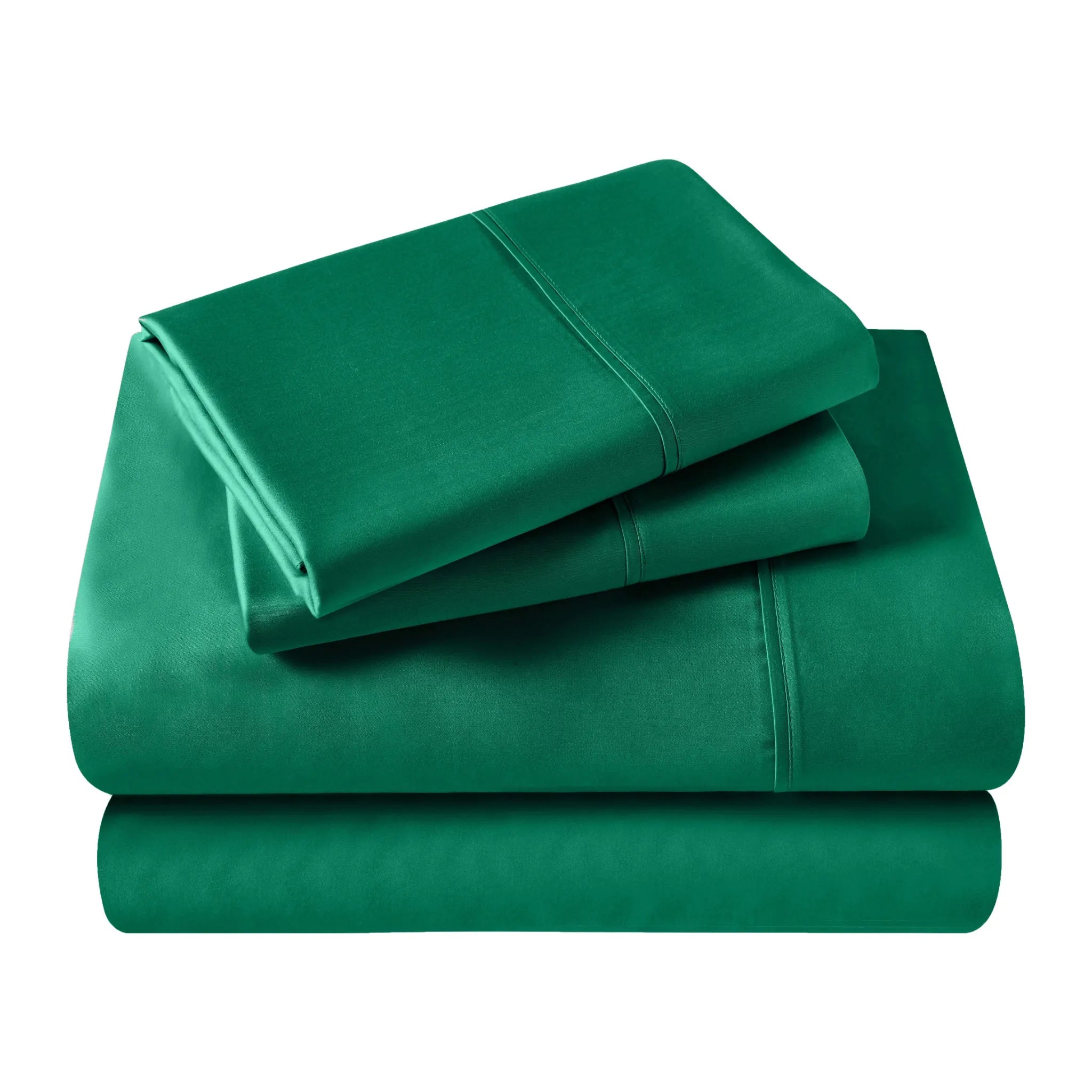 400 Thread Count Egyptian Cotton Sateen Bed Sheet Set - Egyptian Cotton Sheet Set by Superior Brand