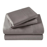 400 Thread Count Egyptian Cotton Sateen Bed Sheet Set - Egyptian Cotton Sheet Set by Superior Brand