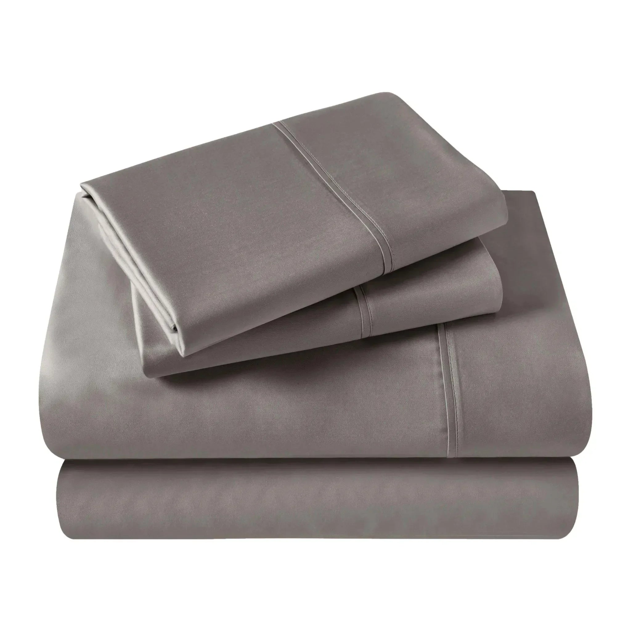 400 Thread Count Egyptian Cotton Sateen Bed Sheet Set - Egyptian Cotton Sheet Set by Superior Brand
