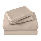 400 Thread Count Egyptian Cotton Sateen Bed Sheet Set - Egyptian Cotton Sheet Set by Superior Brand