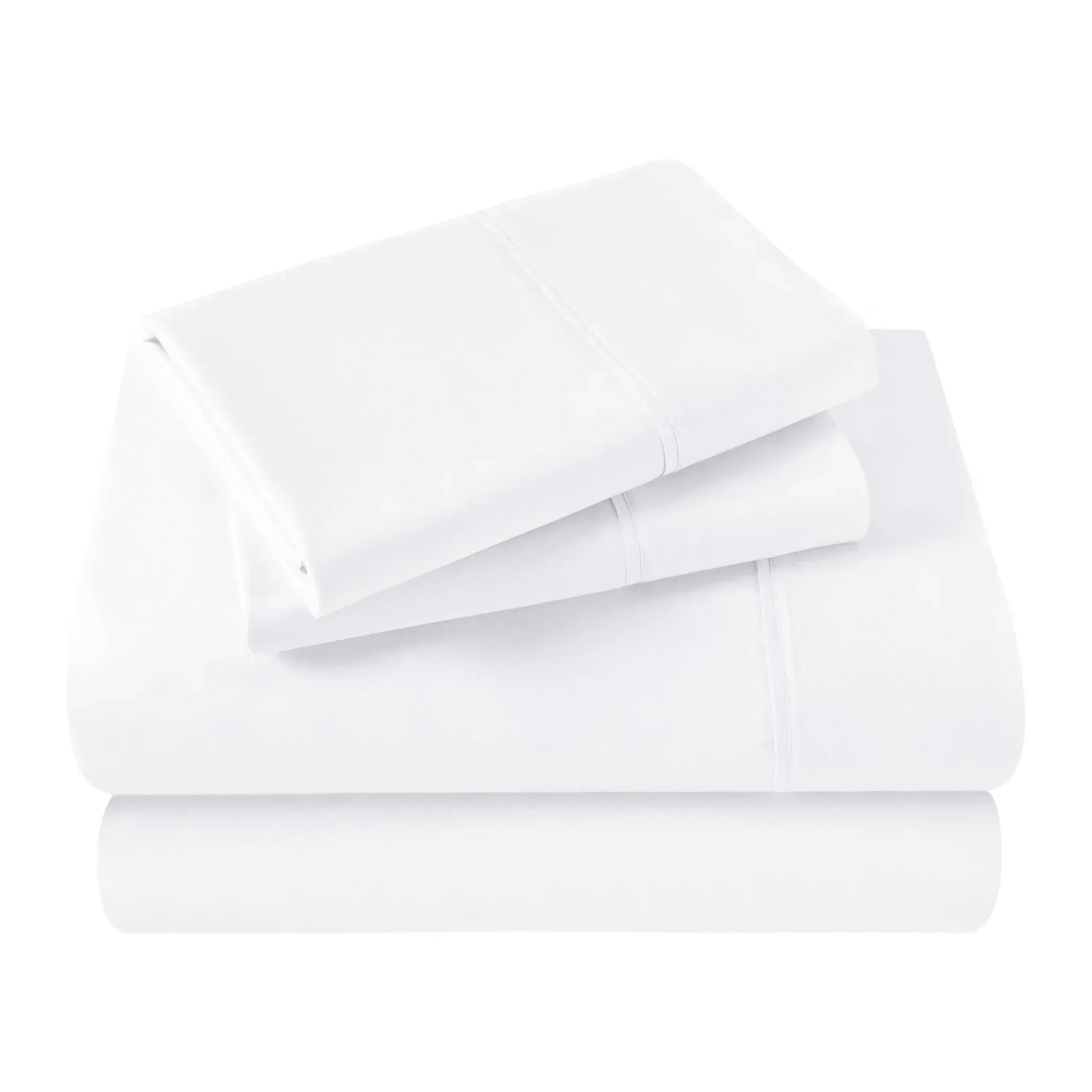 400 Thread Count Egyptian Cotton Sateen Bed Sheet Set - Egyptian Cotton Sheet Set by Superior Brand
