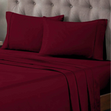 400 Thread Count Egyptian Cotton Sateen Bed Sheet Set - Egyptian Cotton Sheet Set by Superior Brand