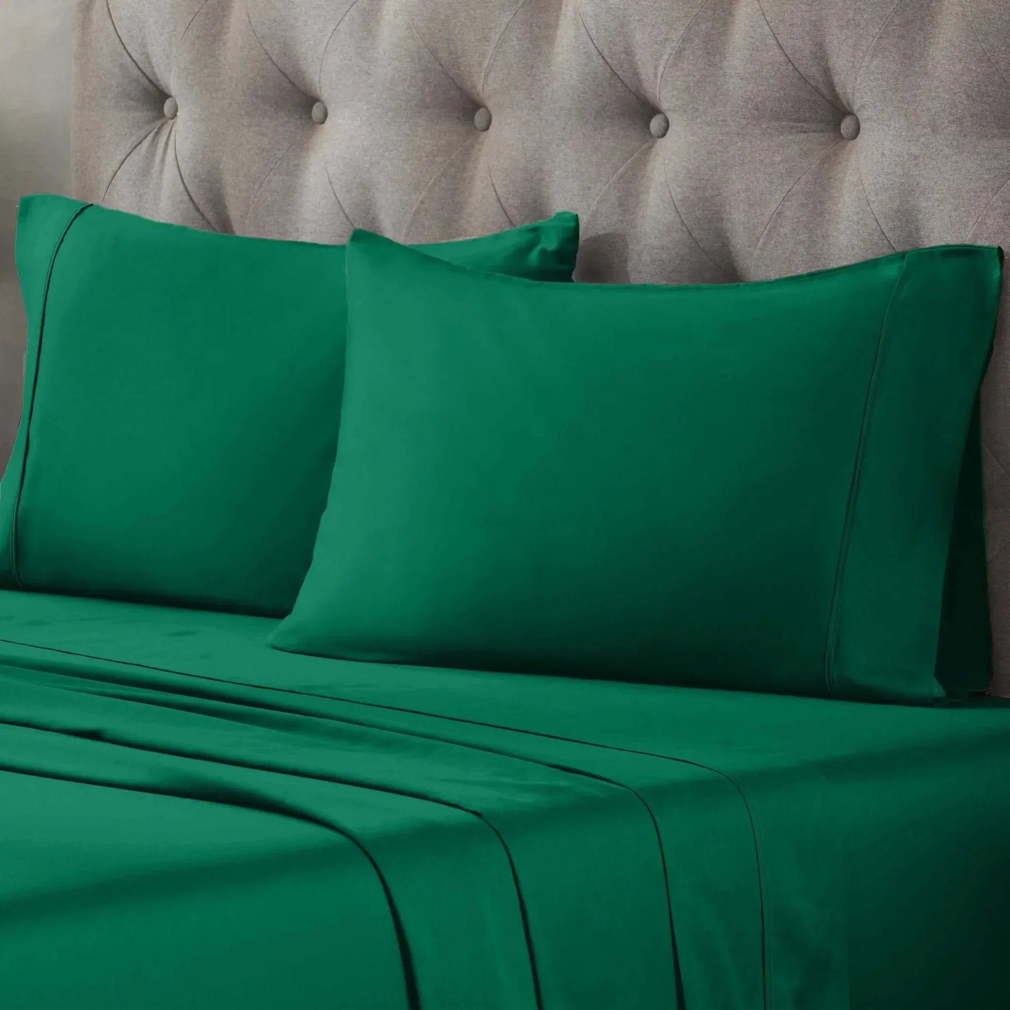 400 Thread Count Egyptian Cotton Sateen Bed Sheet Set - Egyptian Cotton Sheet Set by Superior Brand