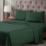 400 Thread Count Egyptian Cotton Sateen Bed Sheet Set - Egyptian Cotton Sheet Set by Superior Brand