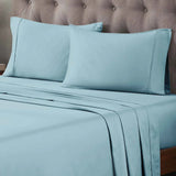 400 Thread Count Egyptian Cotton Sateen Bed Sheet Set - Egyptian Cotton Sheet Set by Superior Brand