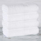 Rayon from Bamboo Cotton Blend Bath Towel Set of 4 - Bath Towel by Superior Brand