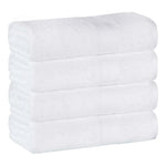Rayon from Bamboo Cotton Blend Bath Towel Set of 4 - Bath Towel by Superior Brand