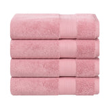 Turkish Cotton Heavyweight Bath Towel Set 4-Piece - Aria - Bath Towel by Superior Brand