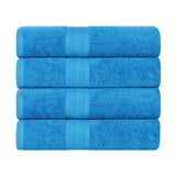 Eco-Friendly Ring-Spun Cotton 4-Piece Bath Towel Set - Bath Towel by Superior Brand