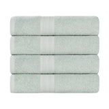 Eco-Friendly Ring-Spun Cotton 4-Piece Bath Towel Set - Bath Towel by Superior Brand