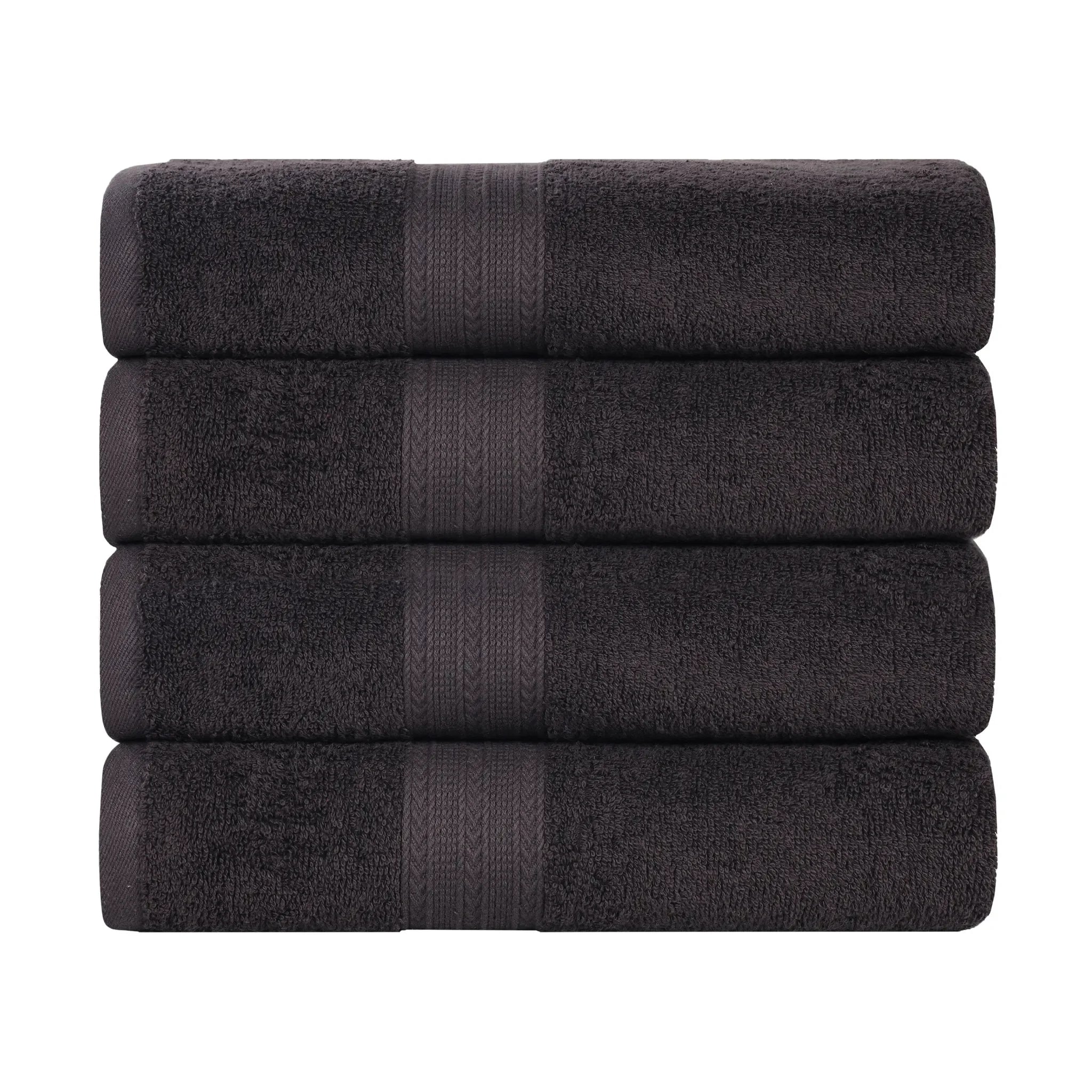 Eco-Friendly Ring-Spun Cotton 4-Piece Bath Towel Set - Bath Towel by Superior Brand