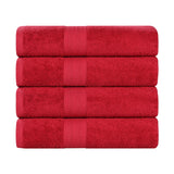 Eco-Friendly Ring-Spun Cotton 4-Piece Bath Towel Set - Bath Towel by Superior Brand