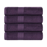 Eco-Friendly Ring-Spun Cotton 4-Piece Bath Towel Set - Bath Towel by Superior Brand