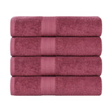 Eco-Friendly Ring-Spun Cotton 4-Piece Bath Towel Set - Bath Towel by Superior Brand