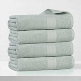 Eco-Friendly Ring-Spun Cotton 4-Piece Bath Towel Set - Bath Towel by Superior Brand