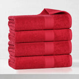 Eco-Friendly Ring-Spun Cotton 4-Piece Bath Towel Set - Bath Towel by Superior Brand