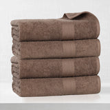 Eco-Friendly Ring-Spun Cotton 4-Piece Bath Towel Set - Bath Towel by Superior Brand