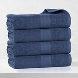 Eco-Friendly Ring-Spun Cotton 4-Piece Bath Towel Set - Bath Towel by Superior Brand