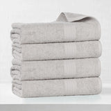Eco-Friendly Ring-Spun Cotton 4-Piece Bath Towel Set - Bath Towel by Superior Brand