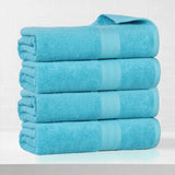 Eco-Friendly Ring-Spun Cotton 4-Piece Bath Towel Set - Bath Towel by Superior Brand