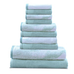 Marble Cotton Textured Towel Set 10-Piece - Towel Set by Superior Brand
