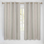 Neal 100% Blackout Machine Washable Grommet Curtains, Set of 2 Panels - Blackout Curtains by Superior Brand
