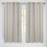 Neal 100% Blackout Machine Washable Grommet Curtains, Set of 2 Panels - Blackout Curtains by Superior Brand