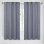Neal 100% Blackout Machine Washable Grommet Curtains, Set of 2 Panels - Blackout Curtains by Superior Brand