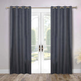 Nyan 100% Blackout Machine Washable Grommet Curtains, Set of 2 Panels - Blackout Curtains by Superior Brand