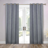 Nyan 100% Blackout Machine Washable Grommet Curtains, Set of 2 Panels - Blackout Curtains by Superior Brand