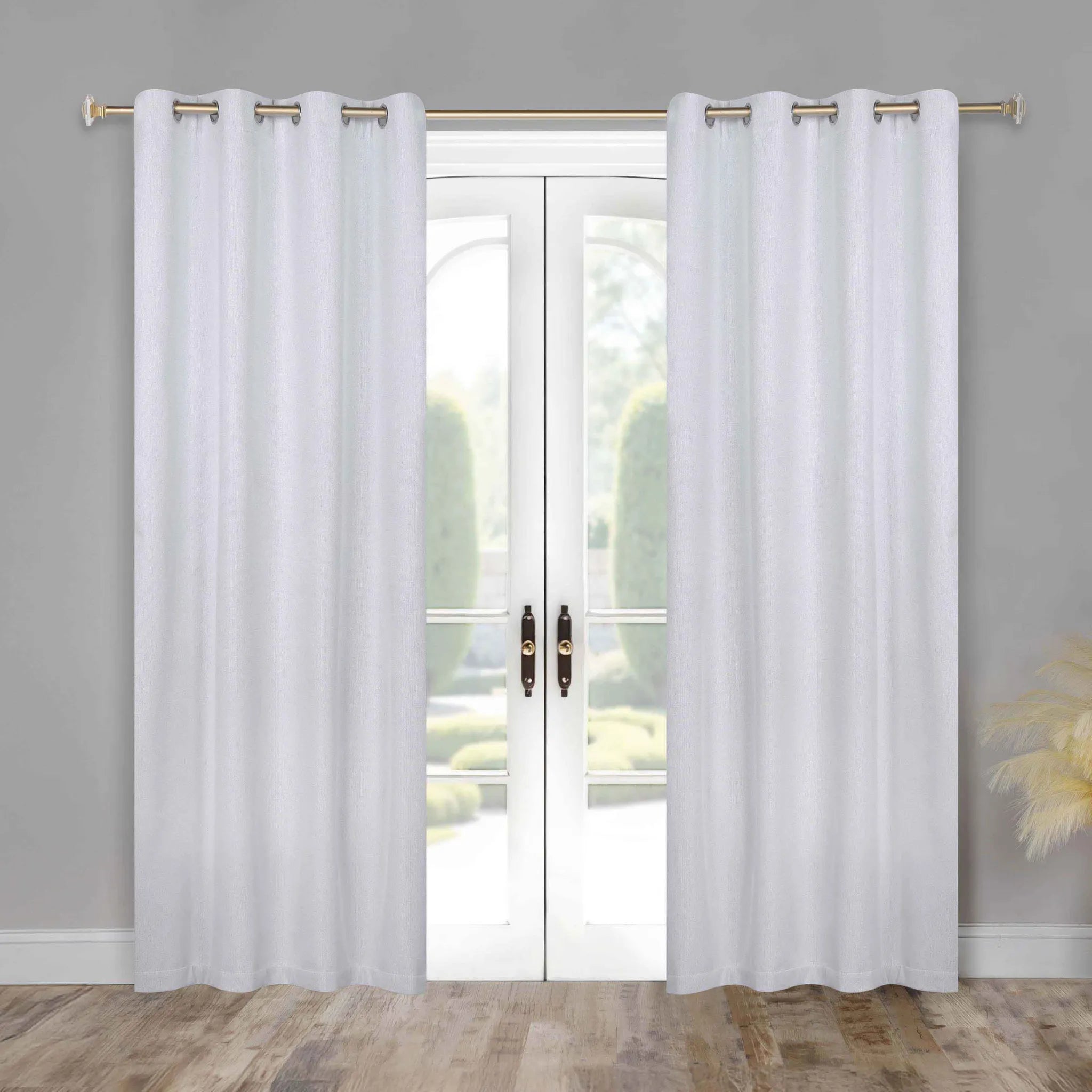 Nyan 100% Blackout Machine Washable Grommet Curtains, Set of 2 Panels - Blackout Curtains by Superior Brand