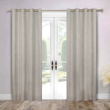 Neal 100% Blackout Machine Washable Grommet Curtains, Set of 2 Panels - Blackout Curtains by Superior Brand
