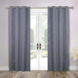 Neal 100% Blackout Machine Washable Grommet Curtains, Set of 2 Panels - Blackout Curtains by Superior Brand