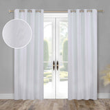 Neal 100% Blackout Machine Washable Grommet Curtains, Set of 2 Panels - Blackout Curtains by Superior Brand