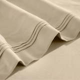 650 Thread Count Egyptian Cotton Bed Sheets - Sateen Weave - Egyptian Cotton Sheet Set by Superior Brand