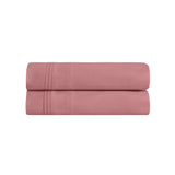 100% Egyptian Cotton 650 Thread Count Solid Pillowcase Set - Egyptian Cotton Pillowcases by Superior Brand