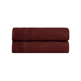 100% Egyptian Cotton 650 Thread Count Solid Pillowcase Set - Egyptian Cotton Pillowcases by Superior Brand