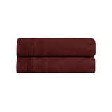 100% Egyptian Cotton 650 Thread Count Solid Pillowcase Set - Egyptian Cotton Pillowcases by Superior Brand