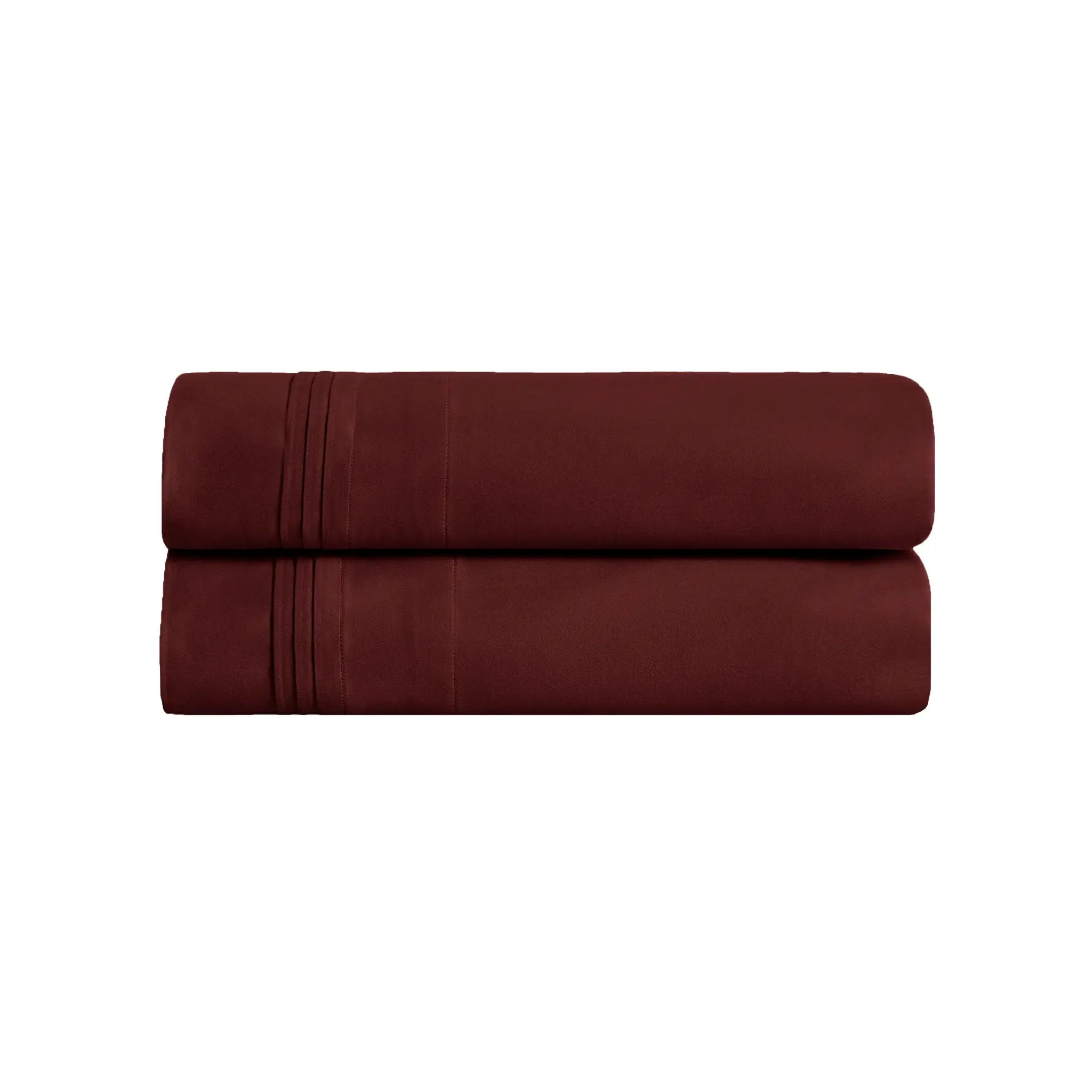 100% Egyptian Cotton 650 Thread Count Solid Pillowcase Set - Egyptian Cotton Pillowcases by Superior Brand