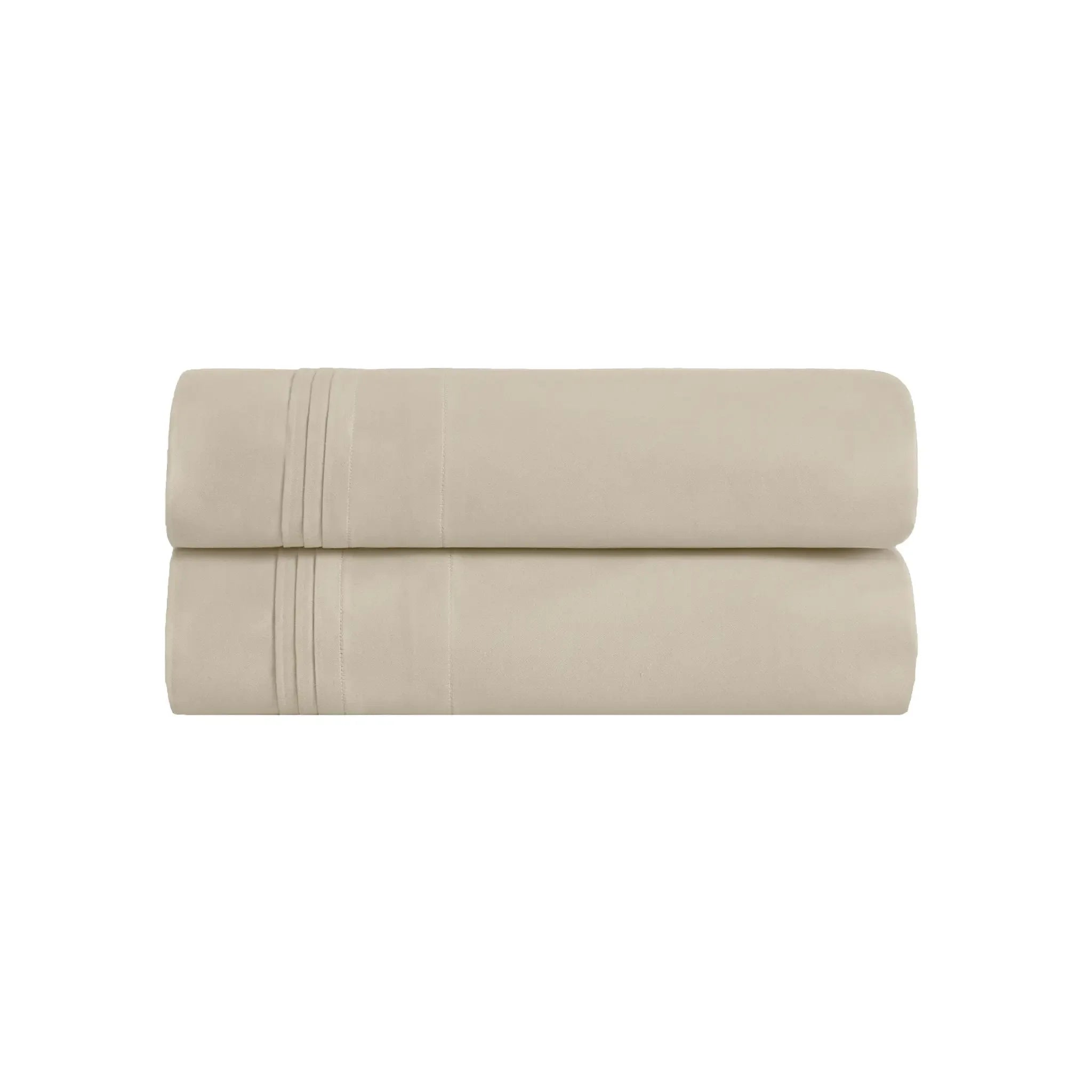 100% Egyptian Cotton 650 Thread Count Solid Pillowcase Set - Egyptian Cotton Pillowcases by Superior Brand