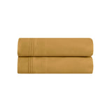 100% Egyptian Cotton 650 Thread Count Solid Pillowcase Set - Egyptian Cotton Pillowcases by Superior Brand
