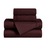650 Thread Count Egyptian Cotton Bed Sheets - Sateen Weave - Egyptian Cotton Sheet Set by Superior Brand