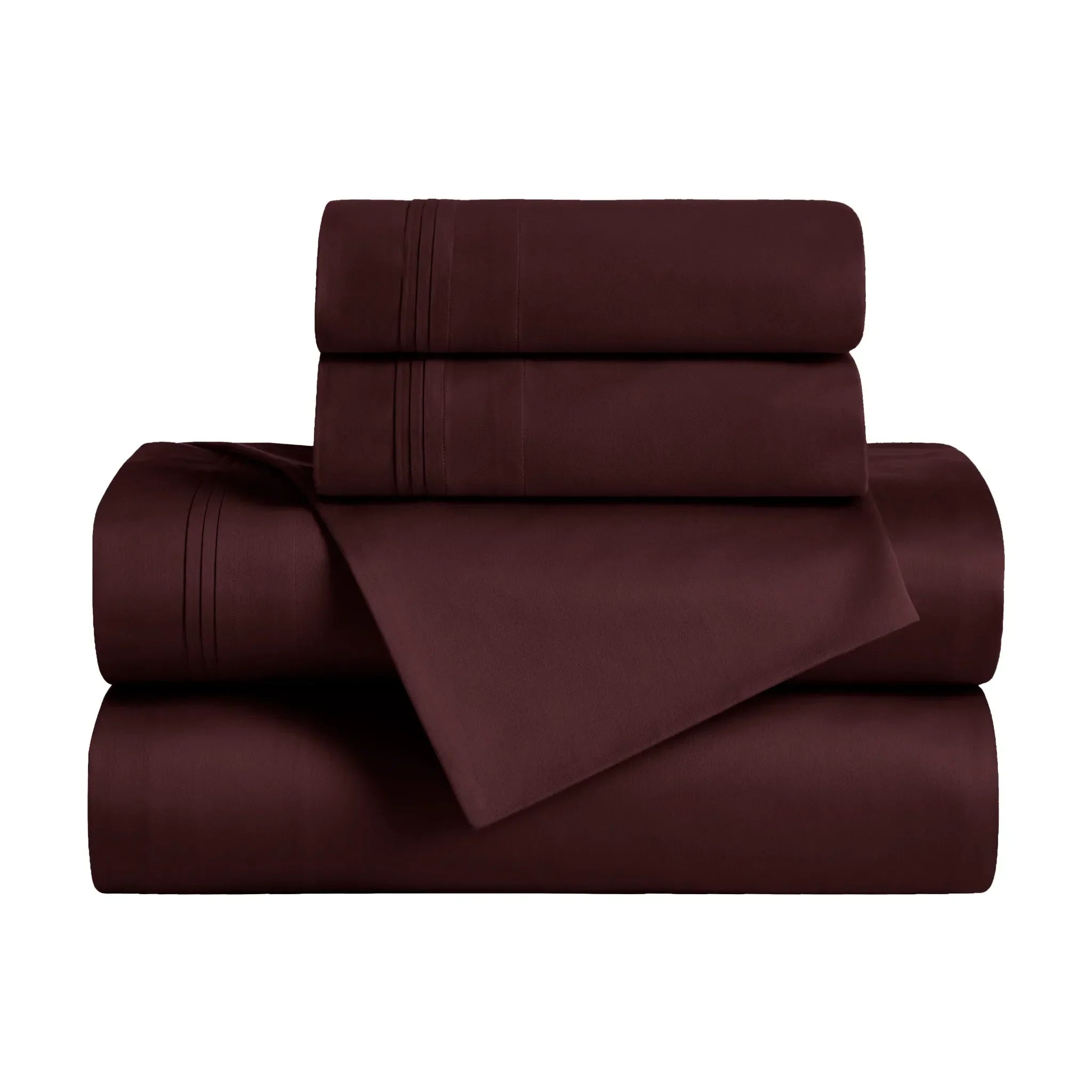 650 Thread Count Egyptian Cotton Bed Sheets - Sateen Weave - Egyptian Cotton Sheet Set by Superior Brand