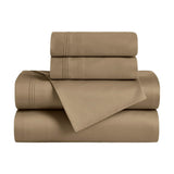 650 Thread Count Egyptian Cotton Bed Sheets - Sateen Weave - Egyptian Cotton Sheet Set by Superior Brand