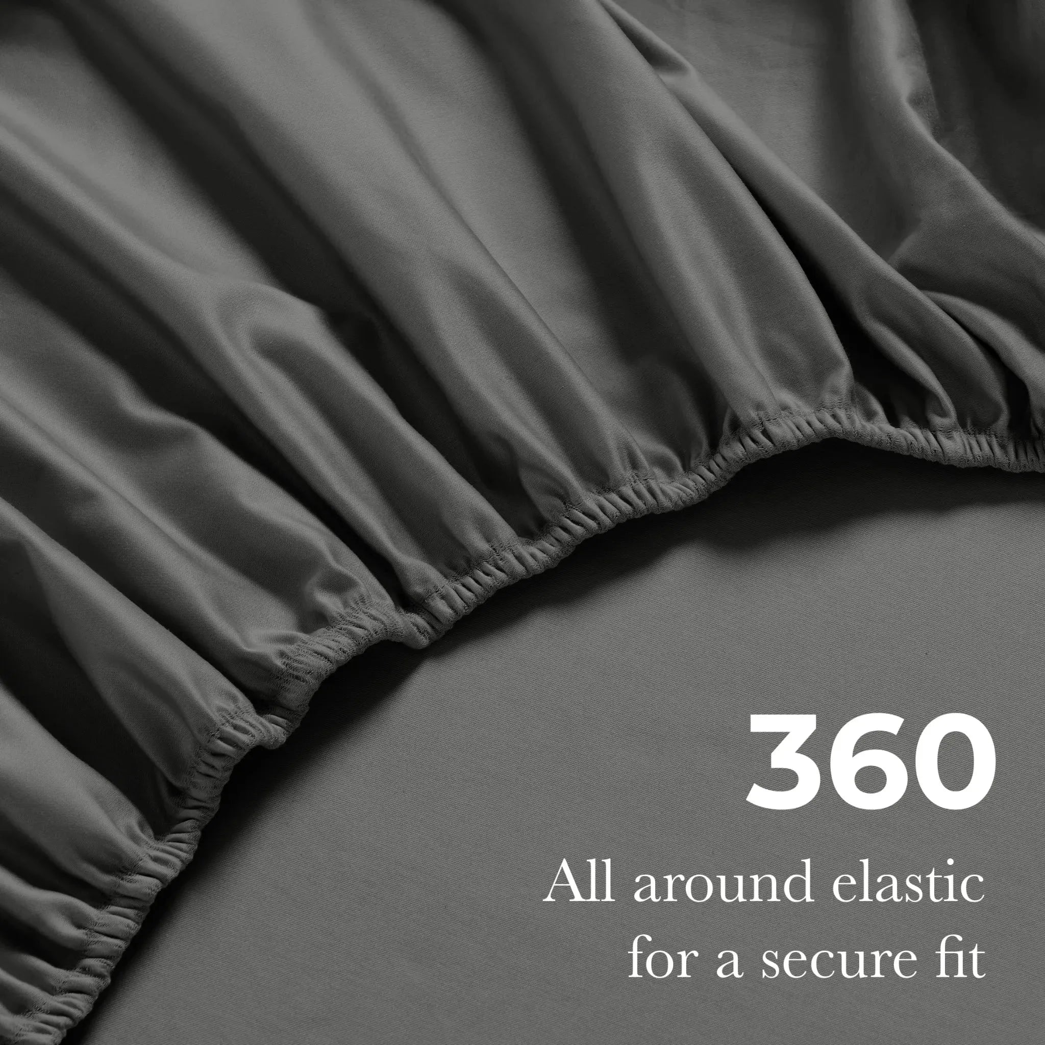650 Thread Count Egyptian Cotton Bed Sheets - Sateen Weave - Egyptian Cotton Sheet Set by Superior Brand
