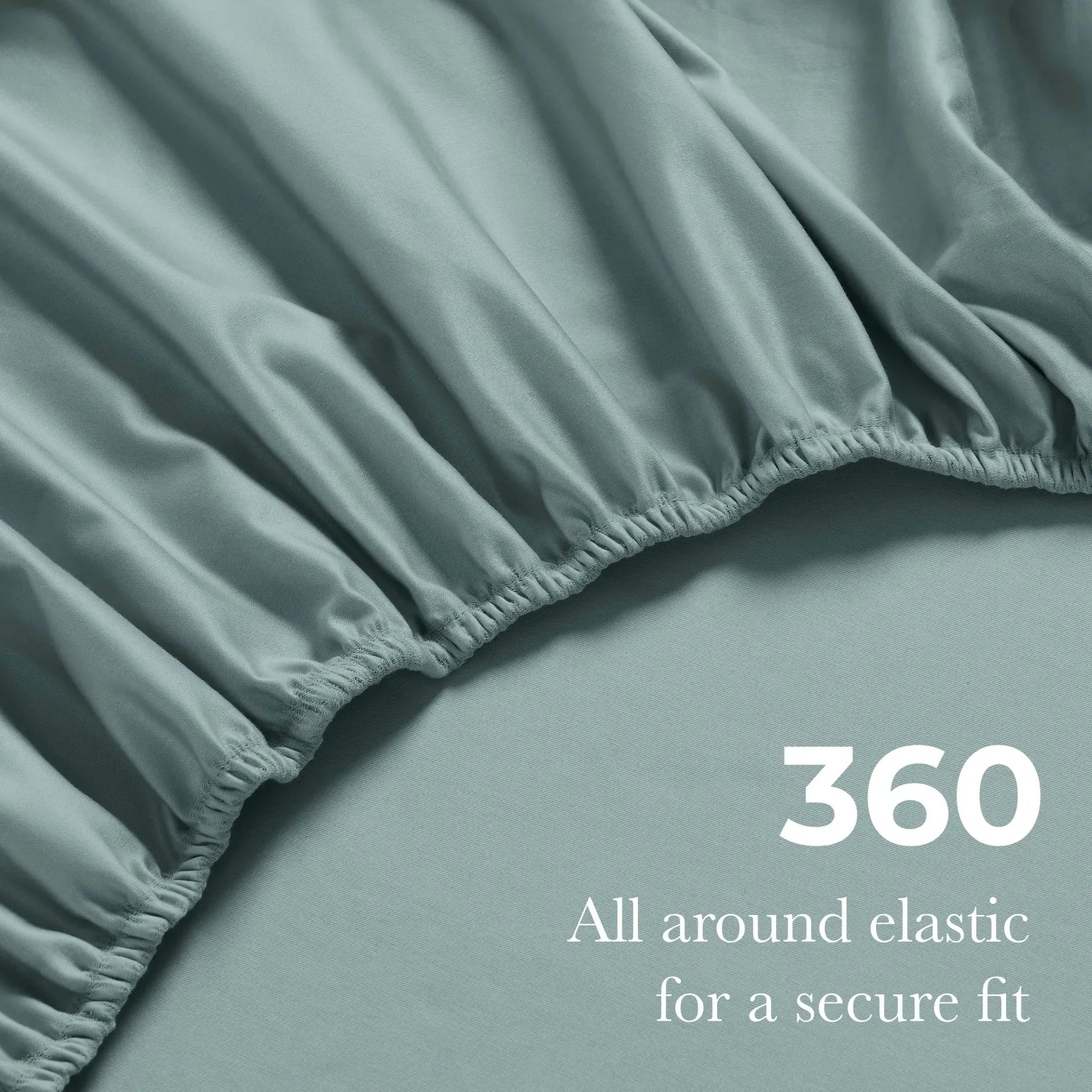 650 Thread Count Egyptian Cotton Bed Sheets - Sateen Weave - Egyptian Cotton Sheet Set by Superior Brand