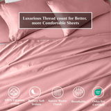 100% Egyptian Cotton 650 Thread Count Solid Pillowcase Set - Egyptian Cotton Pillowcases by Superior Brand