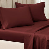 100% Egyptian Cotton 650 Thread Count Solid Pillowcase Set - Egyptian Cotton Pillowcases by Superior Brand