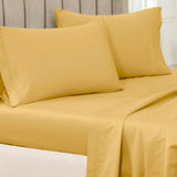 100% Egyptian Cotton 650 Thread Count Solid Pillowcase Set - Egyptian Cotton Pillowcases by Superior Brand